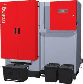 TX WOOD CHIP BOILER 150-250 kw Convenient, sturdy, economical and reliable: Froling's new TX is