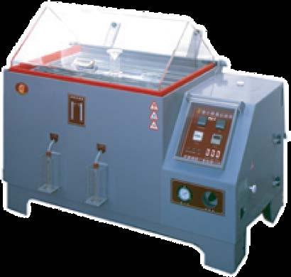 ENVIRONMENTAL CHAMBERS Salt Spray MSS-A/B, Salt Spray Testers Testing Chamber: It is made of P.V.C. sheet, its internal structure uses advance technical of stainless steel pipe.
