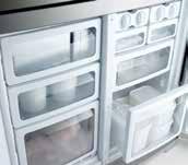 A smart, spacious freezer With seven slide-out freezer drawers, you ll find a place for everything.