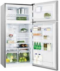 Modular Technical info Features ETE5207SD 520L top mount modular refrigerator with flat doors and bar handles FROST FREE MULTIFLOW 520 L 3.5 ENERGY Total gross capacity: 520L Energy Star Rating: 3.