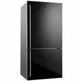 Ebony ESE7007BF Ebony EBE5107BA Ebony type side-by-side bottom mount freezer gross capacity (litres) 700 510 fridge/freezer compartment gross capacity (litres) 450/249 349/156 energy star rating