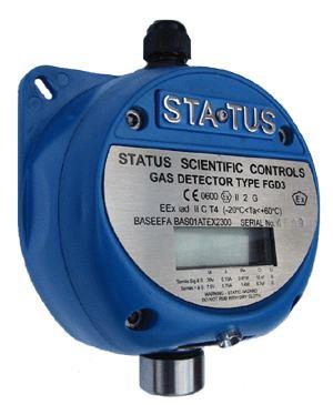 Intrinsically Safe Gas Detectors For the Detection o f O x y g e n o r T o x i c G a s e s M O D E L «F G D 3» Hazardous Area Certificate Number BAS 01ATEX2300 II 2 G EEx ia IIC T4 (-20⁰C<Ta<+60⁰C)