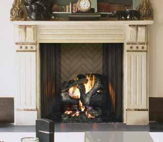 Traditional Single-Sided Wood Northstar The Northstar is a beautiful, efficient and eco-friendly wood-burning fireplace.