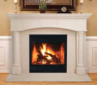 Traditional Single-Sided Wood Energy Master The Energy Master delivers generous warmth, solid radiant heat and high efficiencies.