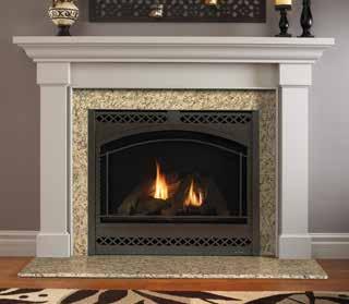 Traditional Single-Sided Gas SlimLine TRS The SlimLine Series fits where other fireplaces don t. A variety of sizes and finishing options provide unique possibilities.
