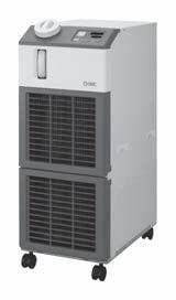 Thermo-chiller Standard Type Series HRS Water-cooled refrigeration Cooling capacity 12 Cooling capacity 11 / 13 W (5 / 6 Hz) 18 Cooling capacity 17 / 19 W (5 / 6 Hz) 24 Cooling capacity 21 / 24 W (5