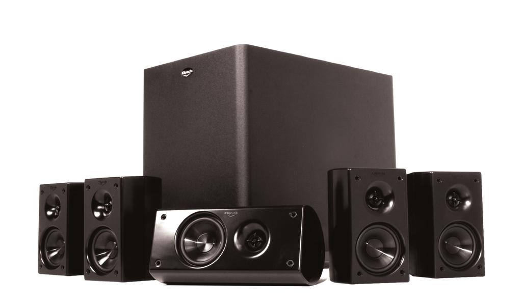 HD THEATER Sweet Sound, Sweeter Price 300 Even though it s the most affordable Klipsch surround sound system ever, the HD Theater 300 takes a no-nonsense approach to lifelike audio reproduction.