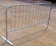 The use of materials for barriers that is not specifically designed as fencing, such as buckets, flag poles, newspaper