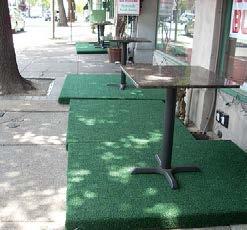 2.5 Sidewalk Coverings No alterations or coverings should be made to sidewalks or