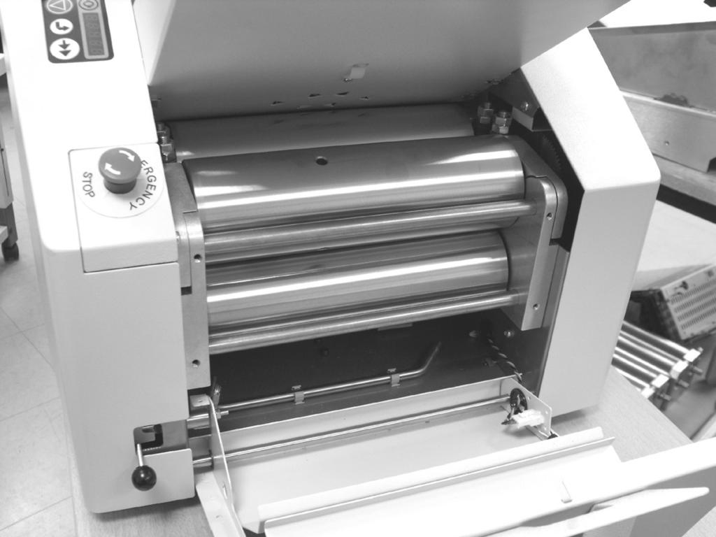 11. operator maintenance After a long period of use, dirt and toner can build up on the fold and seal rollers, and dust can cause the sensors to become obscured.
