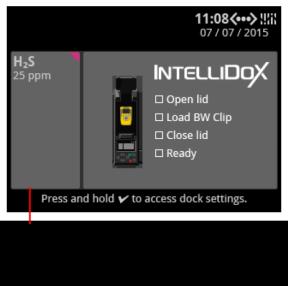 OPERATOR MANUAL GETTING STARTED Inlet Keys Single-inlet Key By default, IntelliDoX is configured to connect one calibration gas cylinder to gas inlet 1.