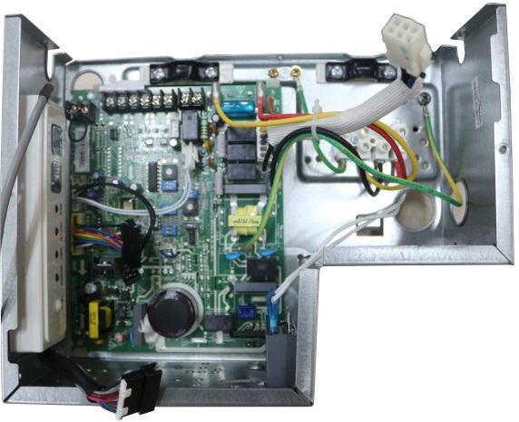 3 Remove the PCB 1) Remove the cover of electronic control box 1) Pull out all the