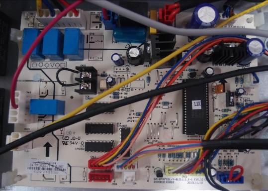 Indoor fan control Power input Input/output transformer of Control