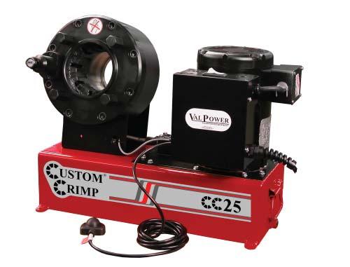 CC25 SPECIFICATIONS Page 4 Master Die Diameter--------------------------------------------------------------------------80mm Crimping