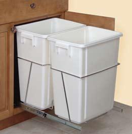 ..... 45-956 Single Pullout Waste Container 36 Qt.