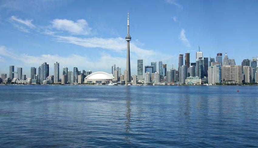 98 - Policy Directions Downtown skyline viewed from the Toronto Islands (Source: City
