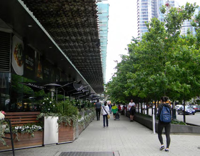 Policy Directions - 89 Designing Buildings to Improve the Public Realm and Streetscapes The Official Plan requires new development to enhance the quality of the public realm, define its edges and