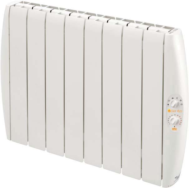 Sun Ray ANALOGUE ELECTRIC RADIATOR The Sun Ray Analogue radiator is simple to operate yet retains all the high efficient features and benefits of the overall range.