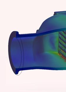 RAAL uses FEA (Finite Element Analysis) to simulate the structural, flow and vibration stress conditions.