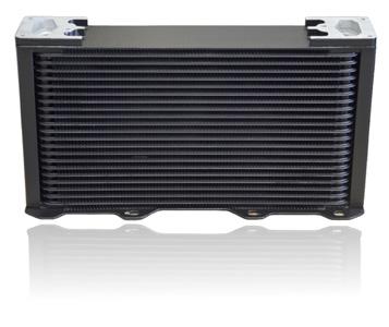 SHELL OIL COOLERS (oil-air) Light long-lasting construction Modular construction Suitable for hard working