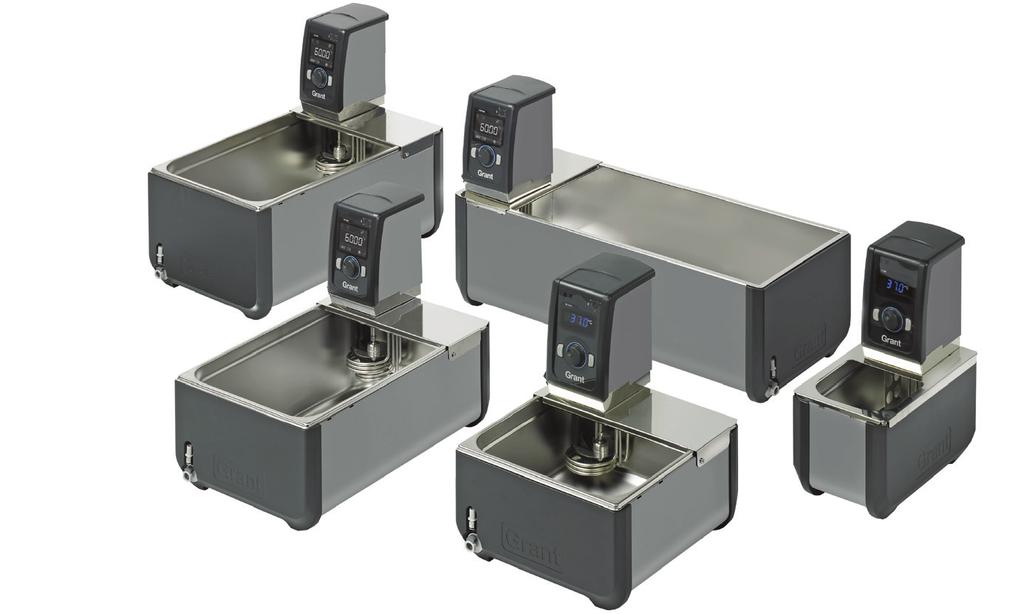 Heated circulating baths Heated circulating baths» Optima range Optima heated circulating baths and circulators A cost-effective range of multi-purpose systems combining Grant s legendary quality and
