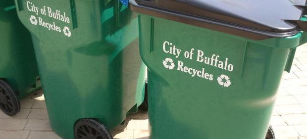 In 2016, the City of Buffalo provided recycling collection to over 74,900 households and close to 4,000 commercial establishments. The City of Buffalo continues to send less waste to the landfills.