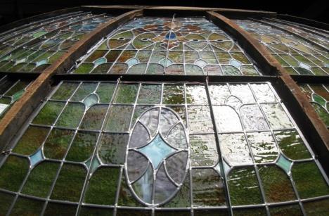 Re-Lead Of Historic Stained Glass Barrel Vault Dome And 4 Laylights With 25% New Glass COMPLETION DATE: November, 1999 / December, 2010