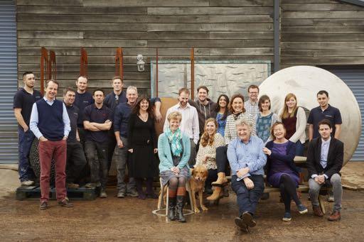 The David Harber team at the Oxfordshire workshop Press Contact For information and images please contact: Lucy.marriott@decorummedia.