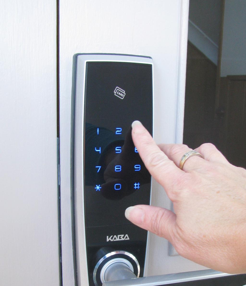 You can now unlock your door with a simple touch Designed to perfom 120 Minutes In compliance with AS/NZS 1905-1-2005 Designed for luxury apartments and houses, the Kaba E-Flash range offers no