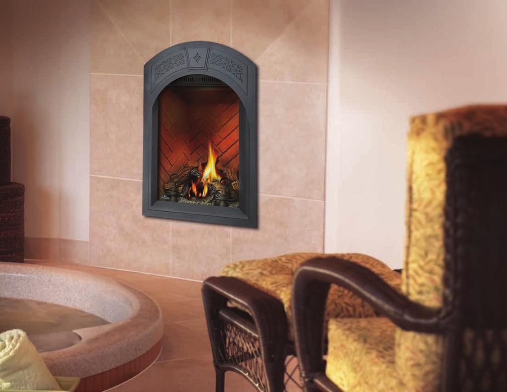HOT SPOTS RESEARCH STUDY A fireplace can be placed over tub to add warmth and intimacy to the room. Incorporate great light, privacy and beauty into these spaces for added appeal.