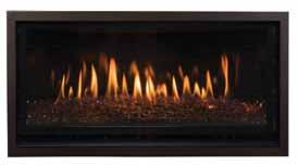 Fireplace Options Screen Fronts Available finishes: Black, Rust, Titanium, Brushed Nickel Overlay and Antique Copper