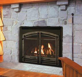 qv36da Page 4 36" wide fireplace with extra depth roomier
