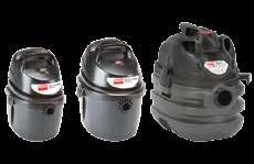 PORTABLE WET & DRY VACUUMS Portable vacuums are designed to provide excellent cleaning maintenance where portability and versatility is required.