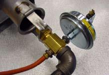 If natural gas inlet (supply) pressure is too high, install a regulator in the supply line before it reaches the heater. If natural gas supply pressure is too low, contact your gas supplier.