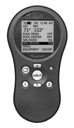 Installation and Operation Data Installation and Operation Manual Wireless Handheld Remote (For use with AquaLink RS OneTouch and All Button Systems) WARNING FOR YOUR SAFETY - This product must be
