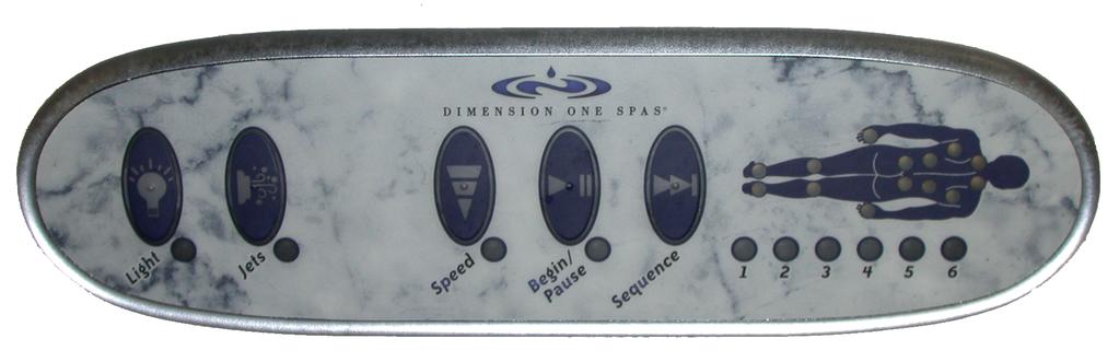 2004 Dimension One Spas Owners Manual Dynamic Massage Sequencer for the Chairman II and the Triad II The Dynamic Massage Sequencer is located in the UltraLounge of the models mentioned above.