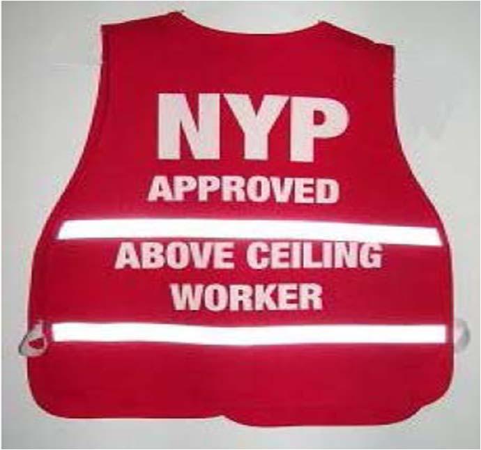 Above Ceiling Work Permit 27 Inspection \ Maintenance Permit Penetration Permit Approval Fire Safety Infection Control & Facilities