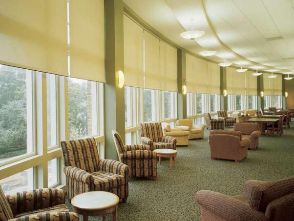 non-standard fabrics and COM materials custom-printed designs In addition to our array of standard offerings, Lutron is able to provide many other fabrics, as well as custom colours and wider roll
