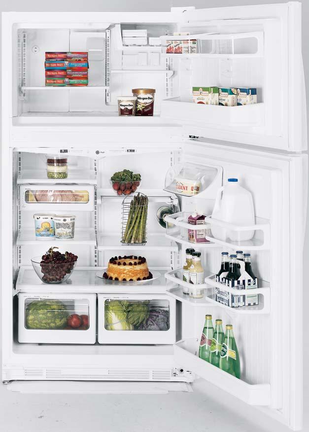 GEAppliances.com GE Profile Arctica Top-Freezer Models Offered in 22 and 25 cu. ft.