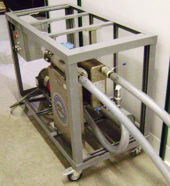 Fig. 7: Glycol cart. All the tests will be conducted following ASHRAE Standard 118.