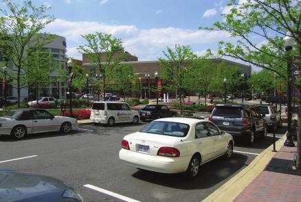 castlefield and caledonia design & decor district On-Street Parking: Where appropriate, provide on-street parking, which is recommended throughout the entire district to provide parking for
