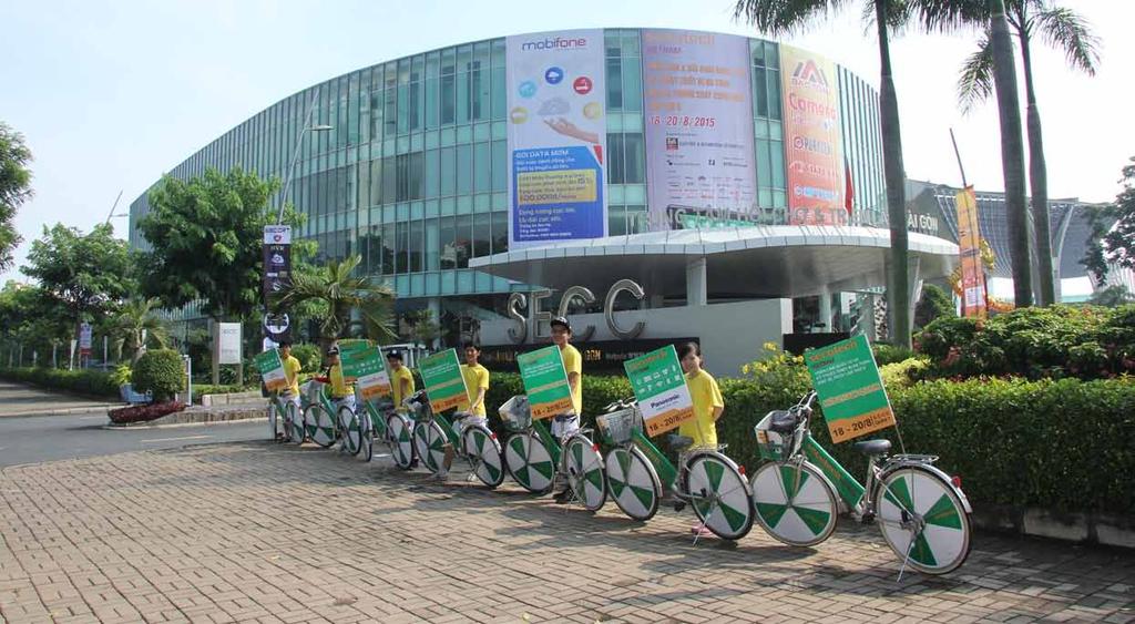 Promotional activities Marketing campaign maximised for reaching the Vietnamese marketplace
