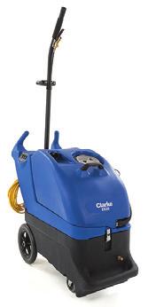 20 ft long reach off-aisle vacuum hose Maneuvers well with large 10 in rear wheels and front swivel casters 5 position carpet pile height adjustment Quickly vacuums large areas (10,000 sq.