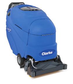 TM Extractors www.clarkeus.com Clean Track 12 The small footprint and straight-forward controls make the Clean Track 12 easy to operate, maneuver, and transport.