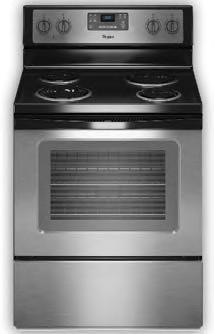 Oven Capacity Counter Depth Range High-Speed Coil Elements EasyView Large Oven Window High-Heat Self-Cleaning System 30 Deluxe Free-Standing Smooth Top Range (WFE515S0E) 5.3 cu. ft.