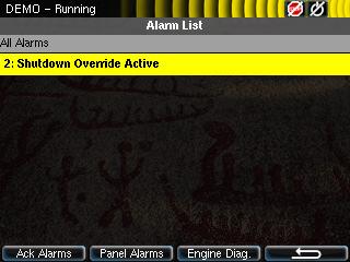 Alarm List Indication Whenever there is a new event in the alarm list, the DCU indicates as follows: Buzzer oscillates The screen status bar flashes yellow or red Further reading For further