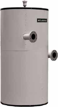 BUFFER TANK/AIR ELIMINATOR Total System Efficiency Lochinvar Buffer Tanks are a cost effective way to enhance small load effectiveness and increase heating system efficiency.