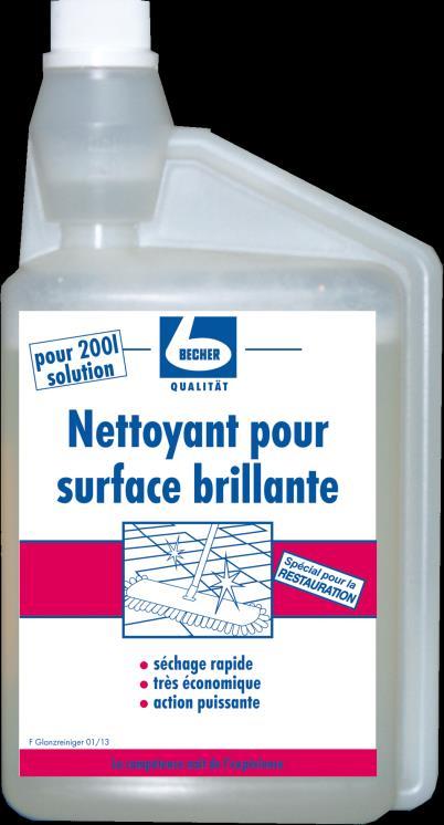 Products for Surfaces Clean and Shine Concetrate n makes up to 200 l application solution minimal dosing for all waterproof