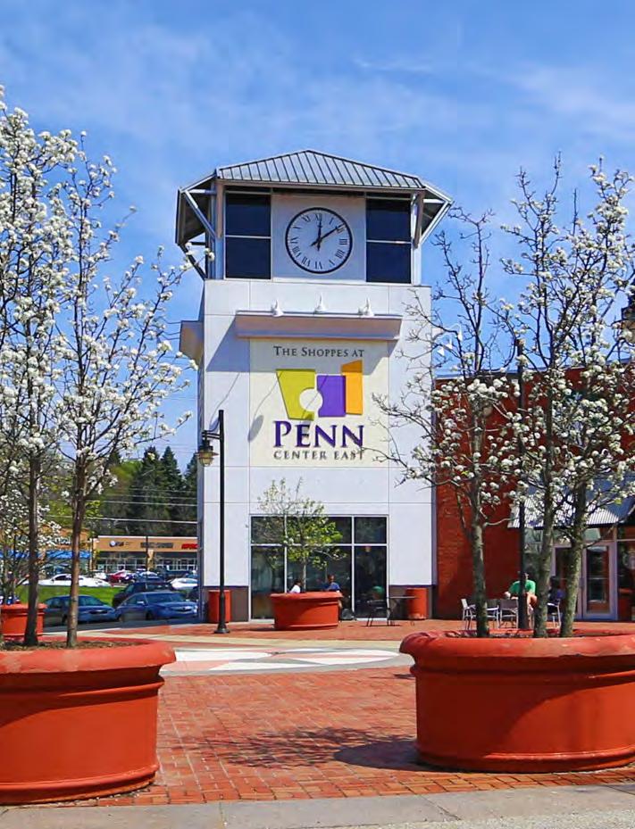 Penn Center East provides ample restaurant and retail options to satisfy a wide range of tastes and preferences.