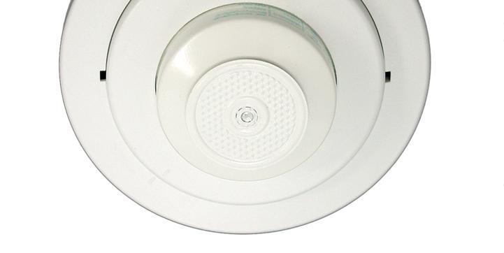 HEAT DETECTOR SERIES UL and ULC Listed Contact Ratings: Dimensions: 3 Amps at 125 VAC 1Amp at 28 VDC 0.3 Amps at 125 VDC 0.1 Amps at 250 VDC Diameter 5.25 (13.4cm) Height 2 (4.85cm) Weight: 0.41 lbs.